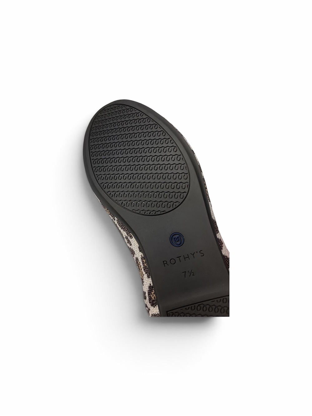 Rothy’s The Loafer Mocha Spot Leopard Print Animal Flats Size 7.5 - Picture 7 of 14